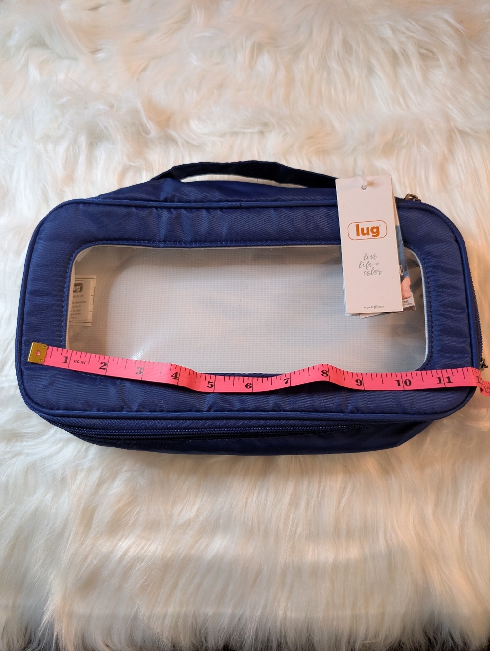 lug Jungle & Floral Travel Pouch Trio in Black, Navy, Multicolor - Picture 4 of 9